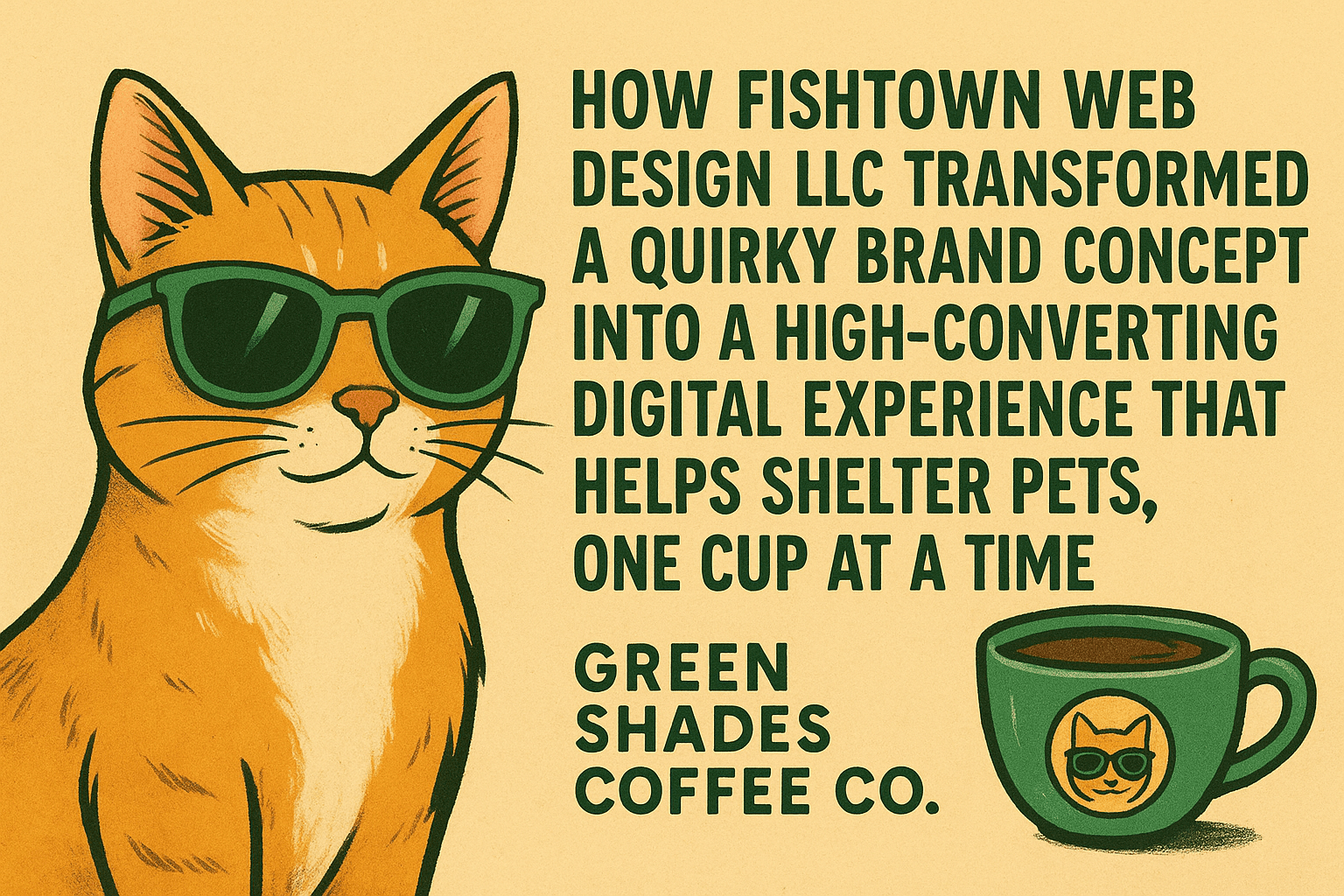 From Cat Inspiration to Coffee Empire: Building Green Shades Coffee Co.'s Purpose-Driven E-commerce Platform