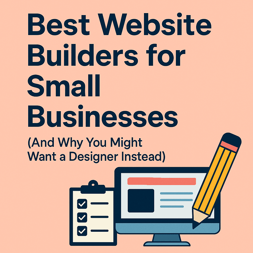 Best Website Builders for Small Businesses (And Why You Might Want a Designer Instead)